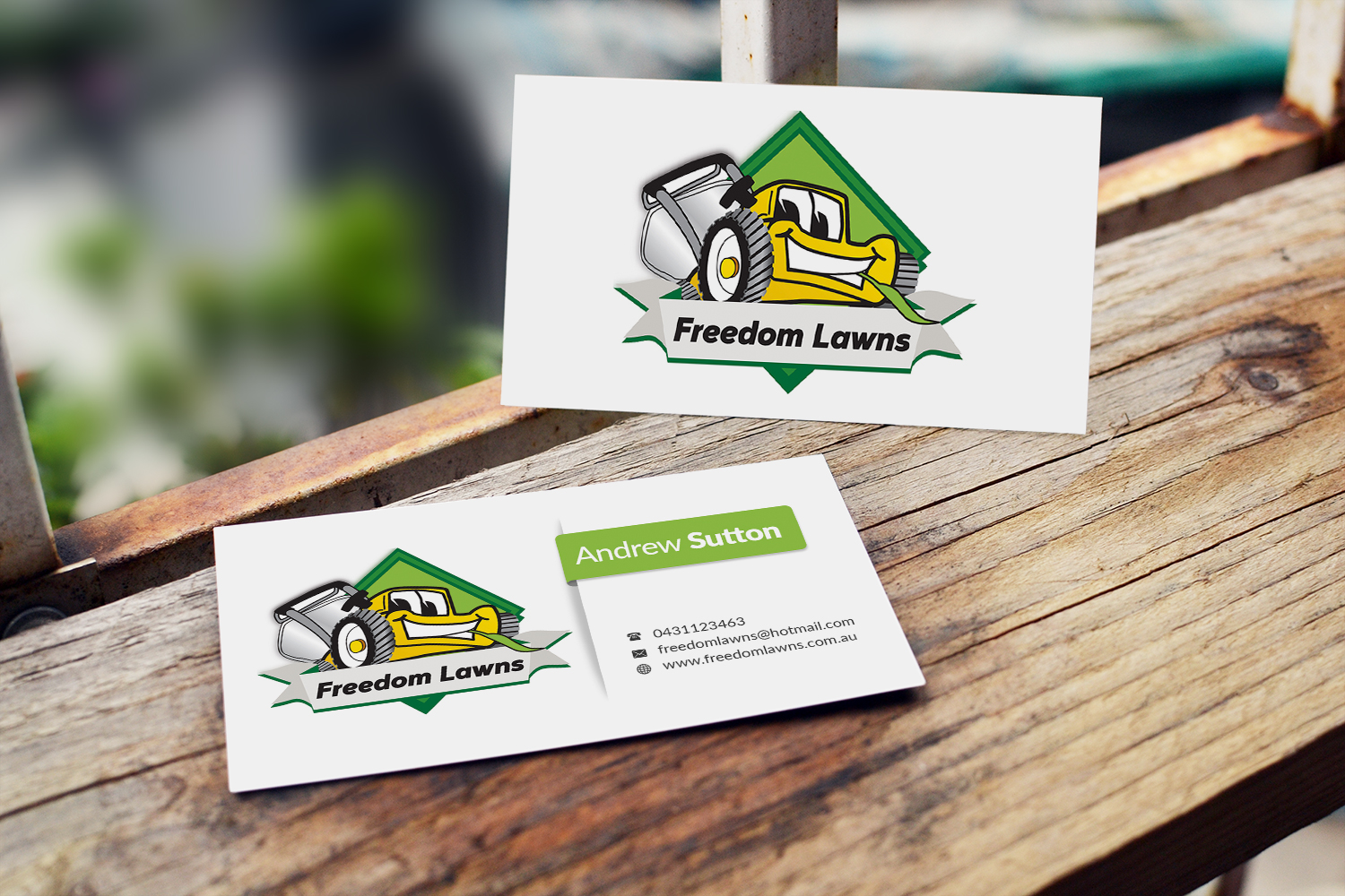 Design de Carte de Visite par isabel.paoli pour Freedom Lawns | Design #9333770