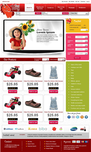 Web Design by pb for this project | Design: #513136