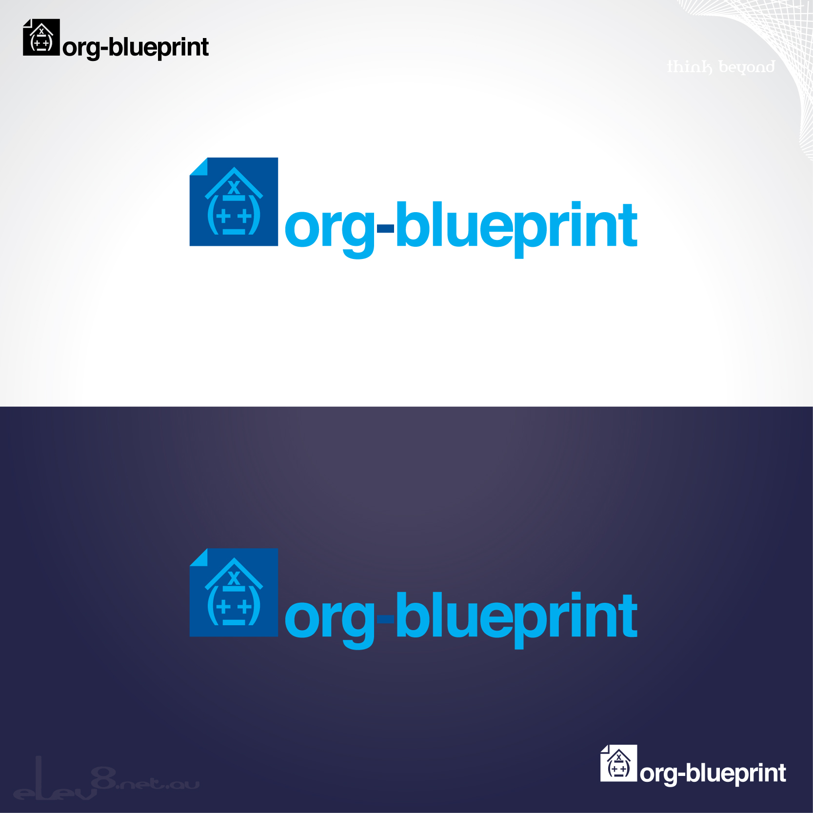 Logo Design by elev8.net.au for Org-Blueprint | Design #15190