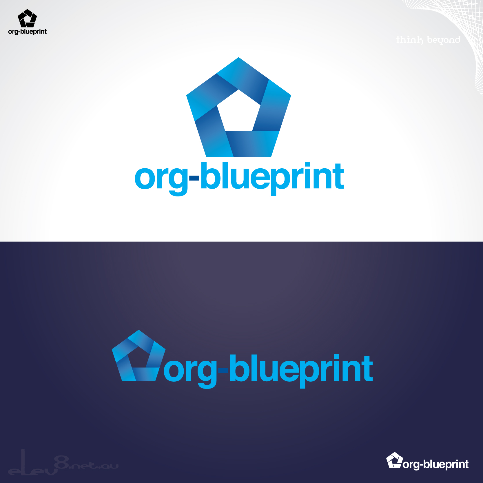 Logo Design by elev8.net.au for Org-Blueprint | Design #15273