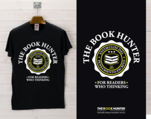 T-shirt for promo of books site | Diseño de Camiseta por OR-PiXEL STUDIO ™