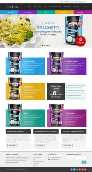 Web Design by pb for this project | Design: #9354374