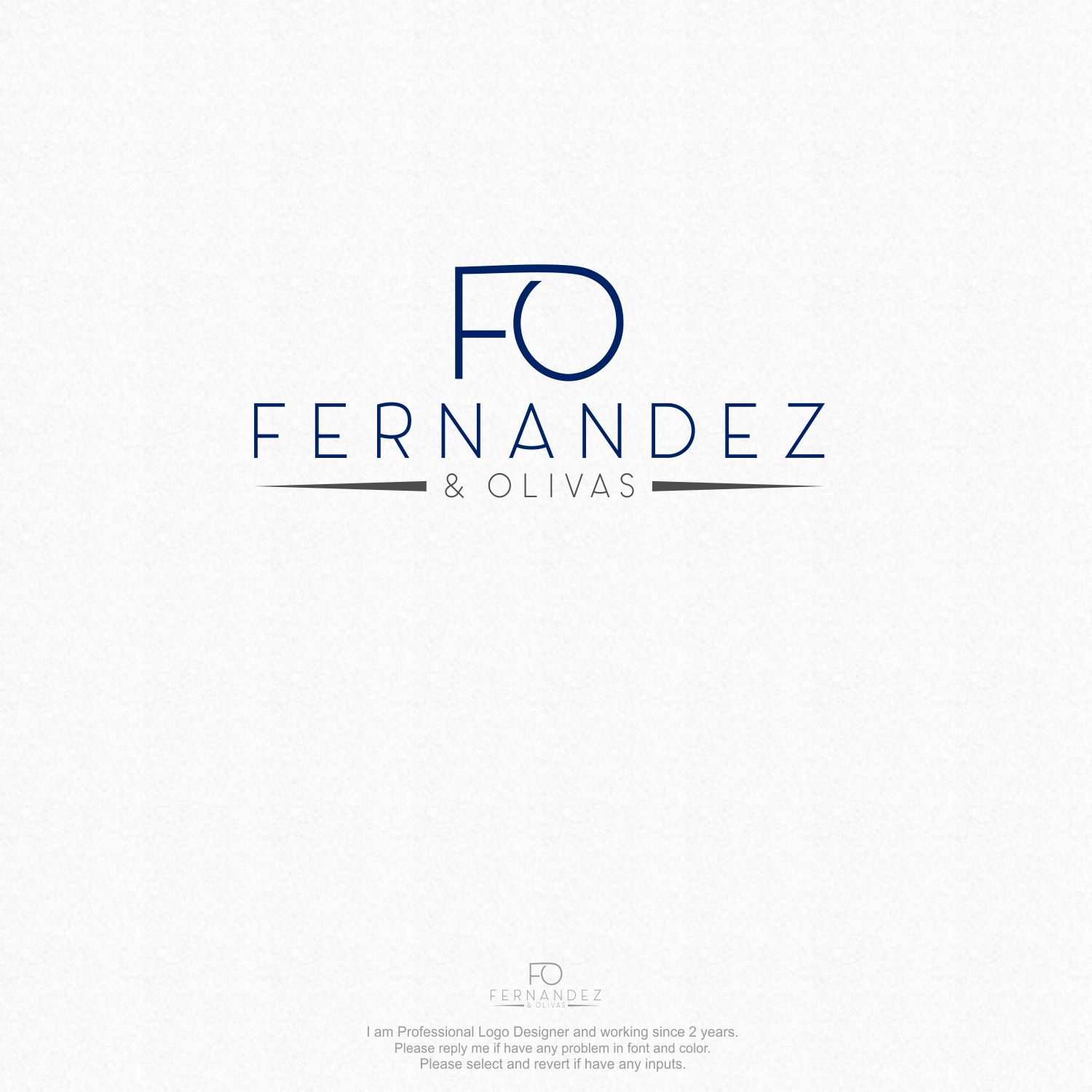 Logo Design by Liyana for Fernandez & Olivas | Design #9388412