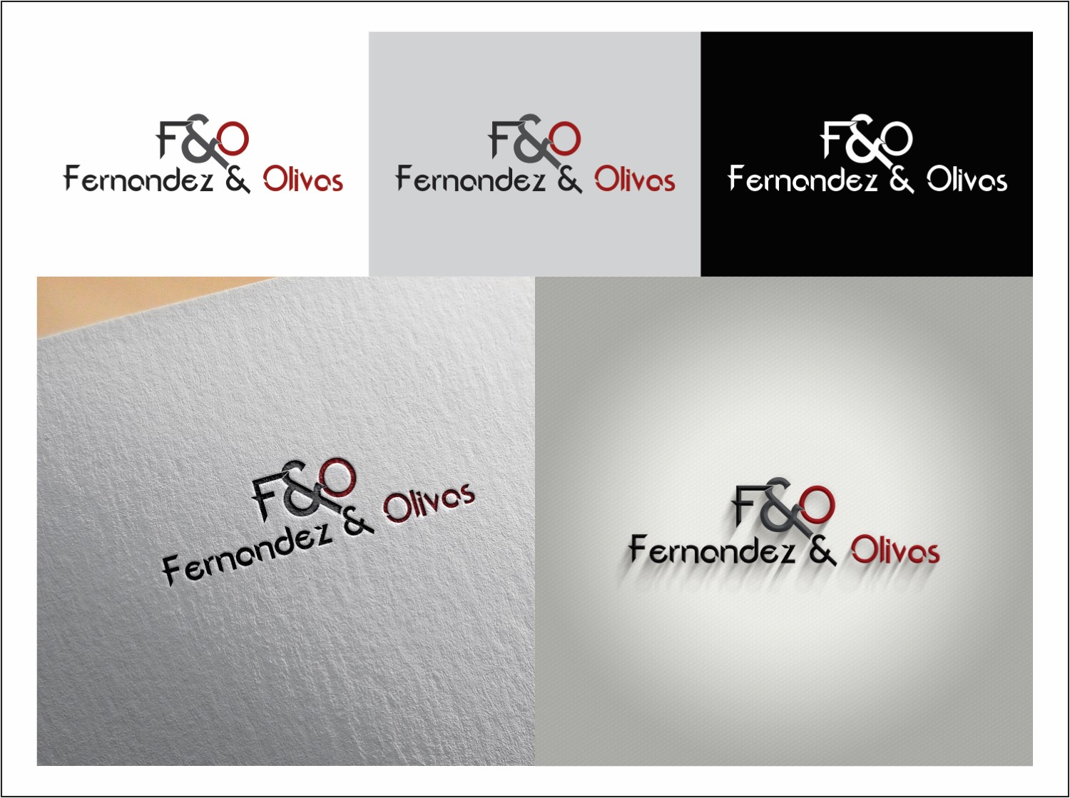 Logo Design by DG for Fernandez & Olivas | Design #9428677