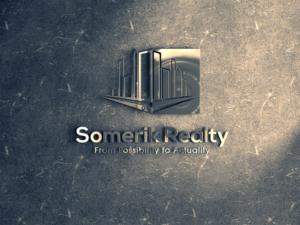 Diseño de Logo por Cut N Cue Media Solutions para Somerik Realty | Diseño: #9353780