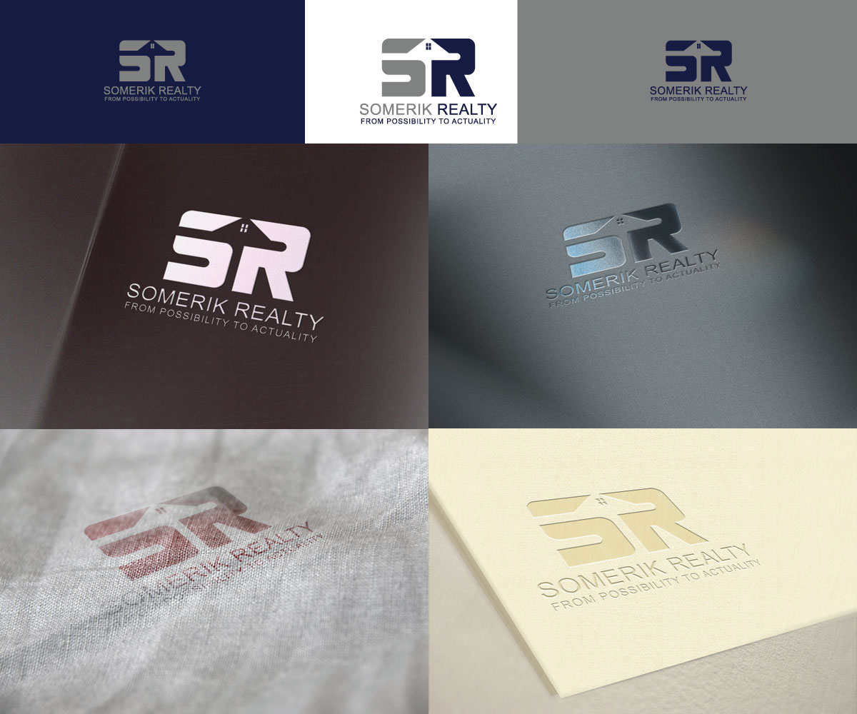 Logo Design by ARSLAN YASEEN ABBASI for Somerik Realty | Design #9359117