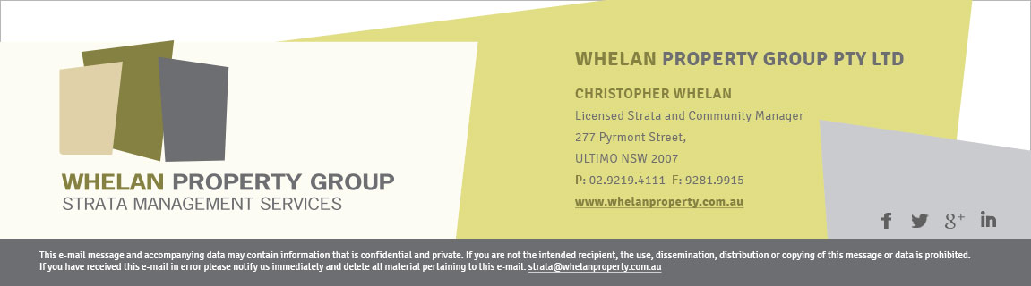Stationery Design by Visualland for Whelan Property Group | Design #2061062