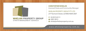 Diseño de Papelería por Sbss para Whelan Property Group | Diseño: #2076174