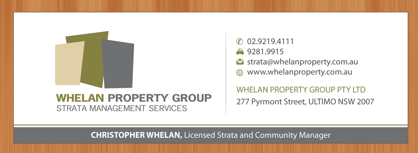 Diseño de Papelería por Sbss para Whelan Property Group | Diseño #2076203