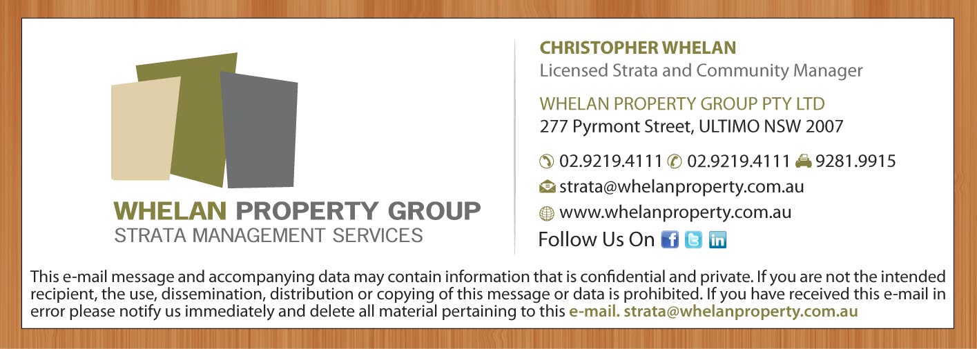 Stationery Design by Sbss for Whelan Property Group | Design #2091883