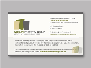 Stationery Design by sgarchdesign for Whelan Property Group | Design: #2090933