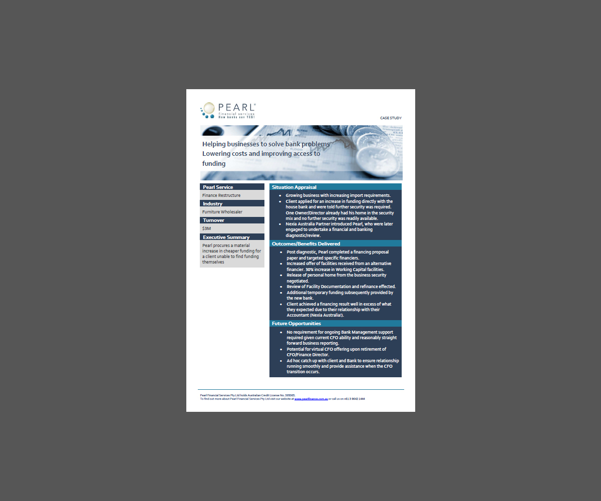 Flyer Design by HXeight for Pearl Financial Services Pty Ltd | Design #2057329