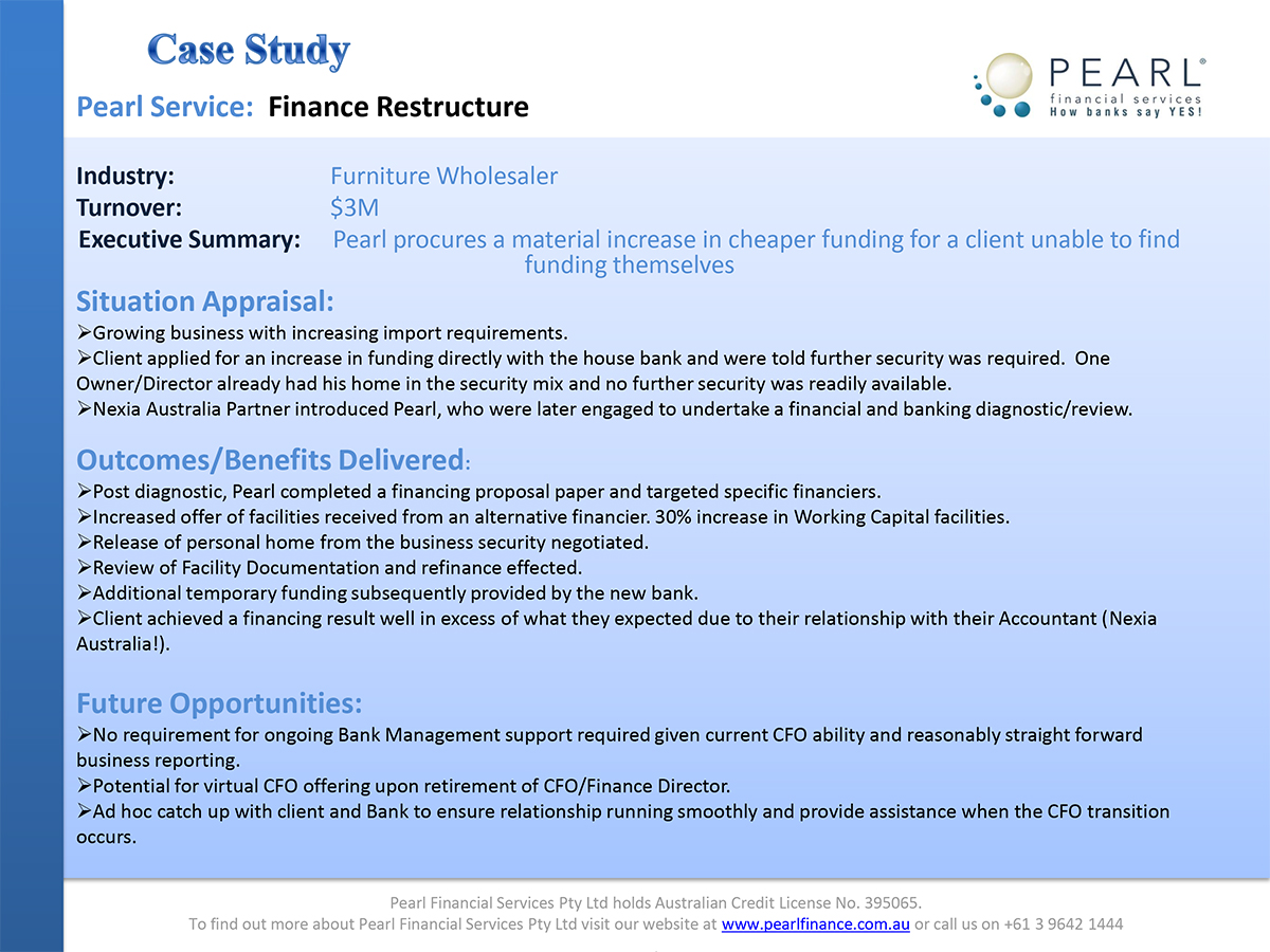 Flyer Design by Lobna Saleh for Pearl Financial Services Pty Ltd | Design #2067170