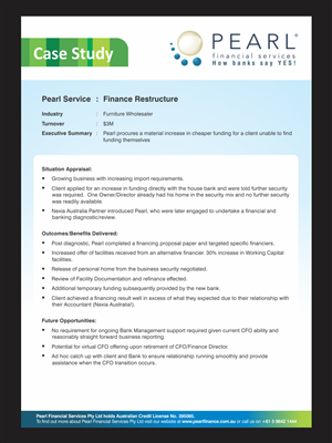Flyer Design by nng for Pearl Financial Services Pty Ltd | Design: #2055073