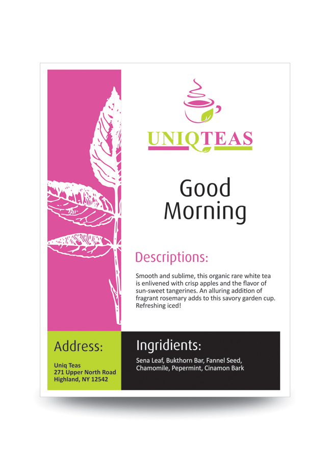 Packaging Design by kalista.design for Caraway Tea Company, LLC | Design #9341002