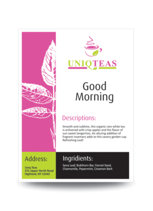 Packaging Design by kalista.design for Caraway Tea Company, LLC | Design: #9341002