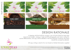 Packaging Design by The Think Tank for Caraway Tea Company, LLC | Design: #9404637