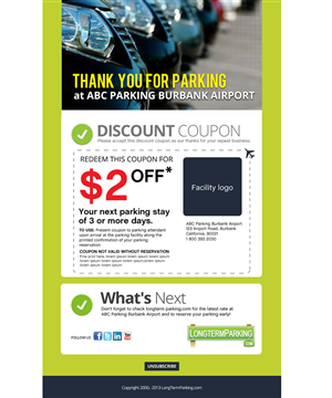 Web Design by Sucre for LongtermParking.com | Design: #2088669