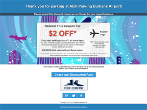 Web Design by Azenko for LongtermParking.com | Design: #2057173