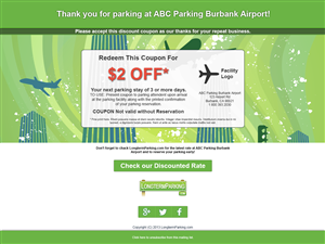 Web Design by Azenko for LongtermParking.com | Design: #2062854