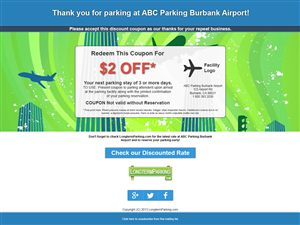 Web Design by Azenko for LongtermParking.com | Design: #2064843