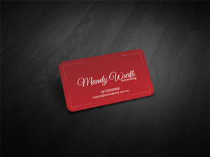 Business Card Design by diRtY.EMM for Mandy Wurth Consulting | Design: #2048550