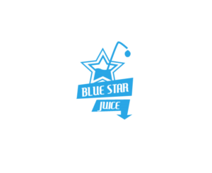 Blue Star JuiceBar | Design de Logo par Hiccups Design