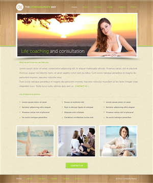 Web Design by tinthumb for The Compassionate Way  | Design: #2060158