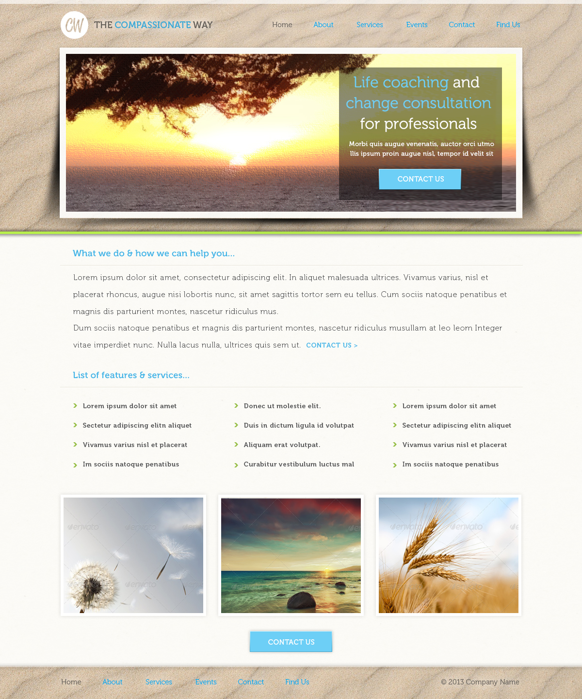Web-Design von tinthumb für The Compassionate Way  | Design #2095500