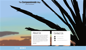 Web Design by TechWise for The Compassionate Way  | Design: #2110728