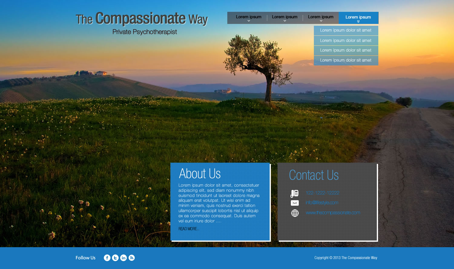 Web-Design von TechWise für The Compassionate Way  | Design #2116624
