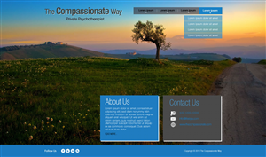 Web Design by TechWise for The Compassionate Way  | Design: #2116624