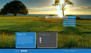 Web Design by TechWise for The Compassionate Way  | Design: #2116629