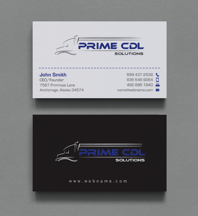 business card design by chandrayaancreative for this project design 9362588 - Trucking Business Cards business card design by chandrayaancreative for this project design 9362588 - Trucking Business Cards