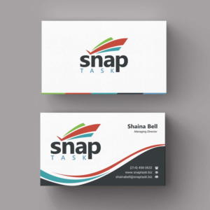 Business Card Design by INDIAN_Ashok for SnapTask | Design: #9385309