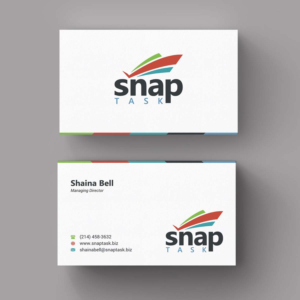 Business Card Design by INDIAN_Ashok for SnapTask | Design: #9385310