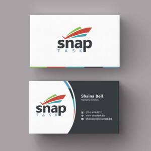Business Card Design by INDIAN_Ashok for SnapTask | Design: #9385316