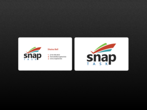 Business Card Design by Creations Box 2015 for SnapTask | Design: #9344908