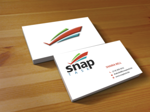 Business Card Design by Creations Box 2015 for SnapTask | Design: #9344963
