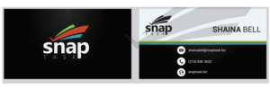 Business Card Design by Graphicient for SnapTask | Design: #9360515