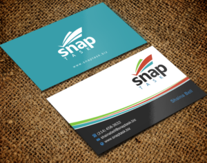 Business Card Design by Brand aid for SnapTask | Design: #9344379