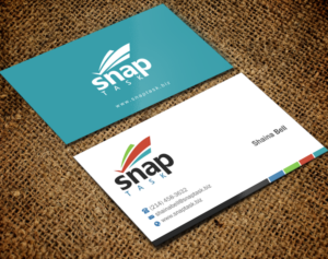 Business Card Design by Brand aid for SnapTask | Design: #9344421