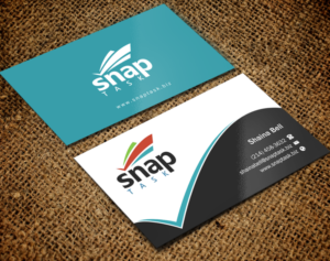 Business Card Design by Brand aid for SnapTask | Design: #9344424