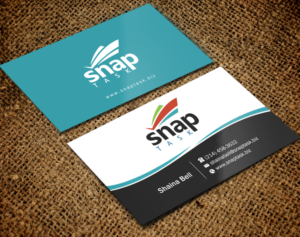Business Card Design by Brand aid for SnapTask | Design: #9350162