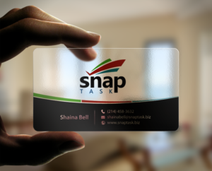 Business Card Design by chandrayaan.creative for SnapTask | Design: #9349231