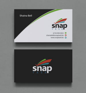 Business Card Design by chandrayaan.creative for SnapTask | Design: #9349238