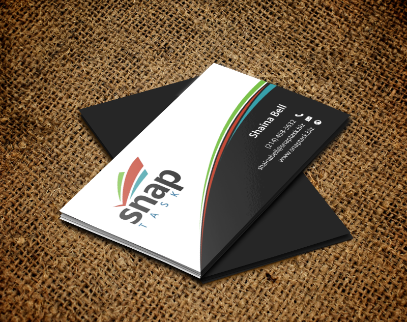 Design de Carte de Visite par chandrayaan.creative pour SnapTask | Design #9349246