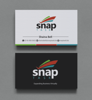 Business Card Design by chandrayaan.creative for SnapTask | Design: #9462041