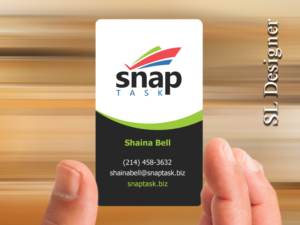 Business Card Design by SL Designer for SnapTask | Design: #9339262