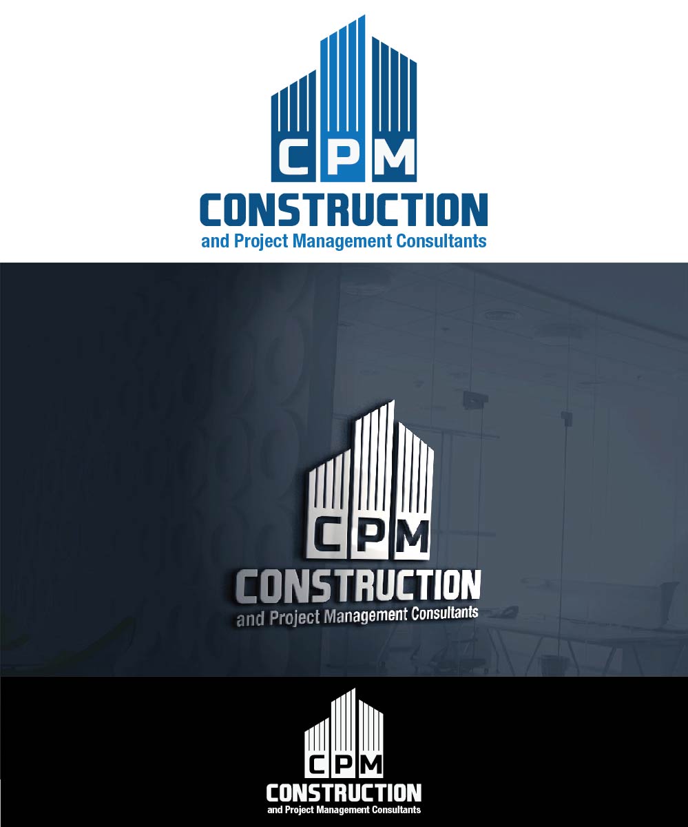 Diseño de Logo por joliau para CPM Construction and Project Management Consultants | Diseño #9350298
